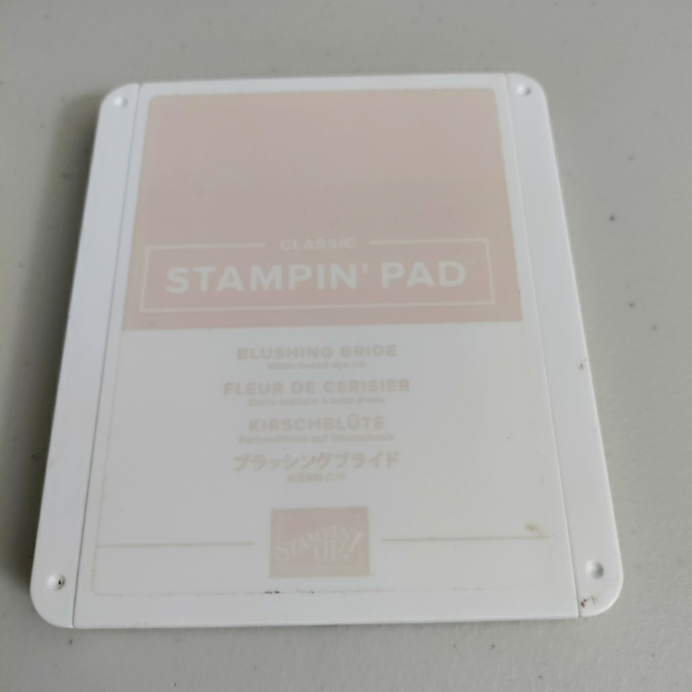 Classic Stampin' Pad Water-based dye ink pad Blushing Bride